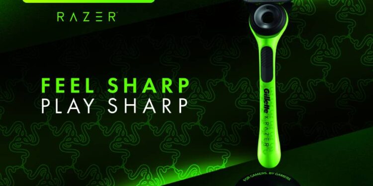 Gillette und Razer präsentieren die ultimative Kooperation im Bereich Gaming und Rasur